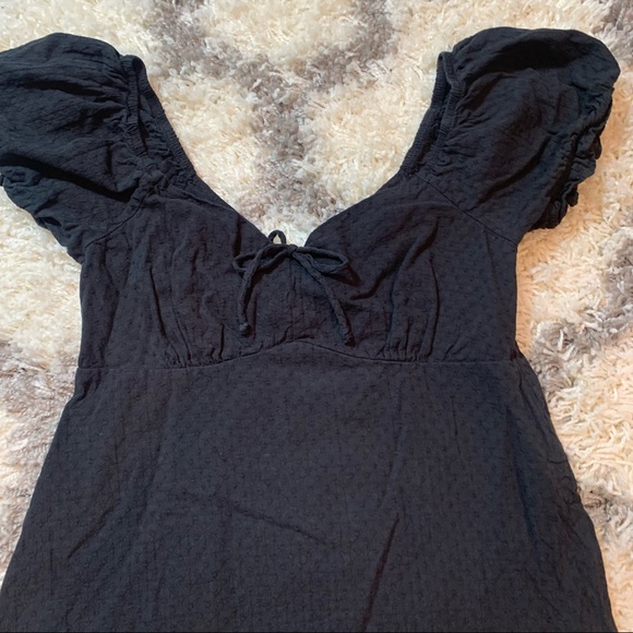 Sold. Black mini dress - Picture 6 of 6